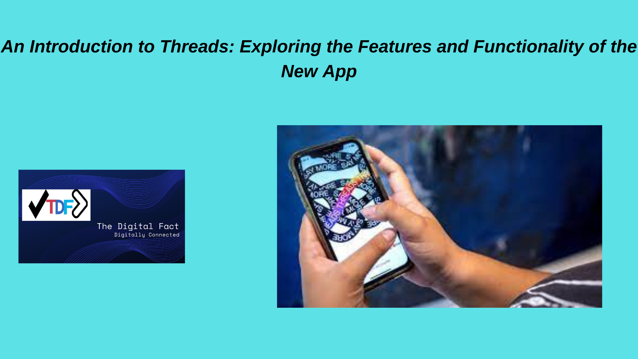 threads exploring features and functionally